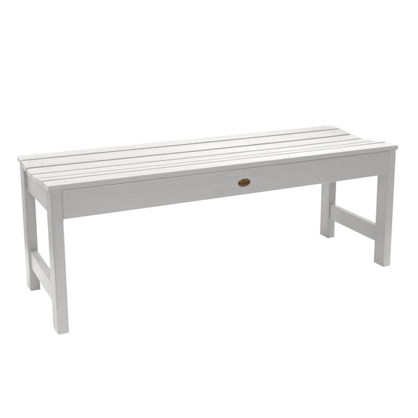 Highwood Usa 4ft Lehigh Picnic Bench Outdoor Furniture for Patio, Backyard, Garden AD-BENN2-WHE - main